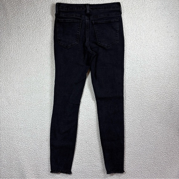 Mudd FLX Stretch Mid Rise Vintage Skinny Jeans Womens/Juniors 3 Black Distressed - Picture 10 of 13